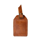 Custom Engraved Leather Luggage Tag