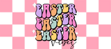 Easter Vibes - Easter Cup Wrap UV Sticker Permanent UV DTF Decal