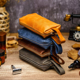 Custom Engraved Leather Dopp Kit V2 for Men Transfer Kingdom