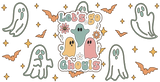 Let's Go Ghouls Colorful - Halloween Cup Wrap UV Sticker Permanent UV DTF Decal ready2transfer