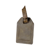 Custom Engraved Leather Luggage Tag