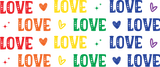 Love Heart - LGBTQ Cup Wrap UV Sticker Permanent UV DTF Decal