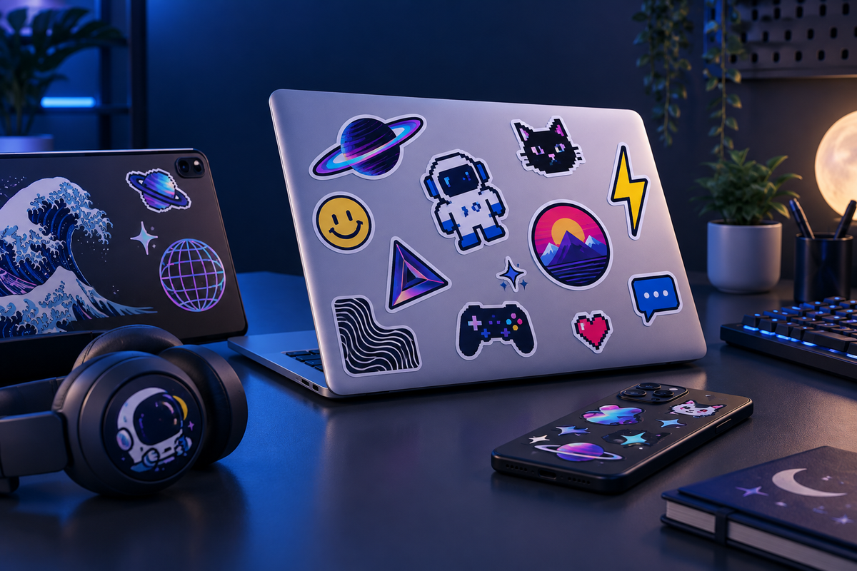 Laptop & Tech Stickers
