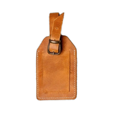 Custom Engraved Leather Luggage Tag
