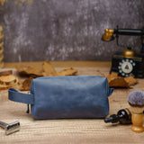 Custom Engraved Leather Dopp Kit V2 for Men Transfer Kingdom