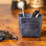 Custom Engraved Leather Desk Box Transfer Kingdom