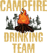 Campfire Drinking Team DTF Transfer