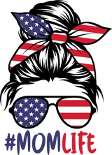 AMERICAN MOMLIFE DTF Transfer ready2transfer White