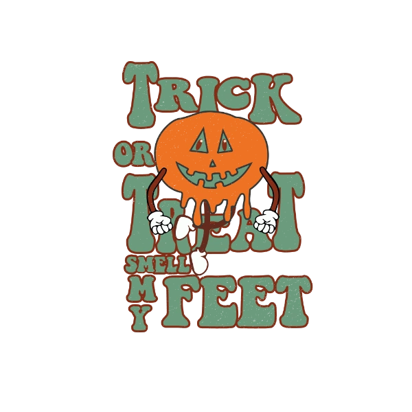 TRICK OR TREAT  DTF Transfer