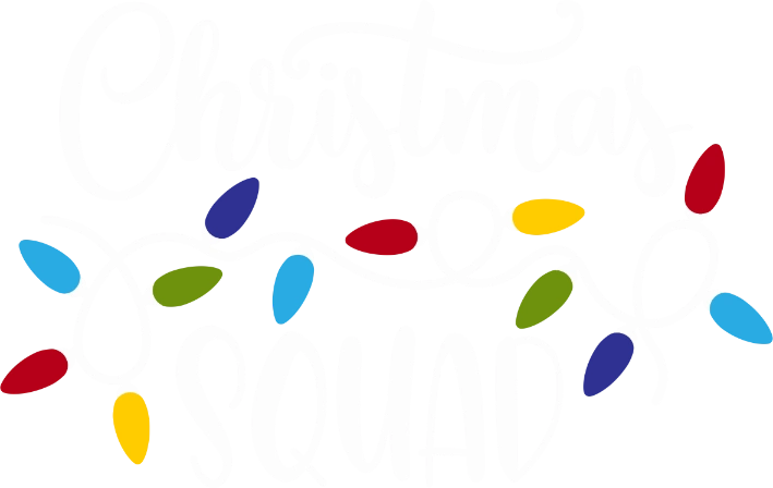 Christmas Squad Lights DTF Transfer