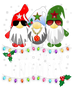 Chillin Gnomies DTF Transfer ready2transfer Lined