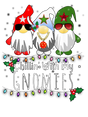 Chillin Gnomies DTF Transfer ready2transfer Black