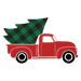 Tree Truck DTF Transfer ready2transfer Black