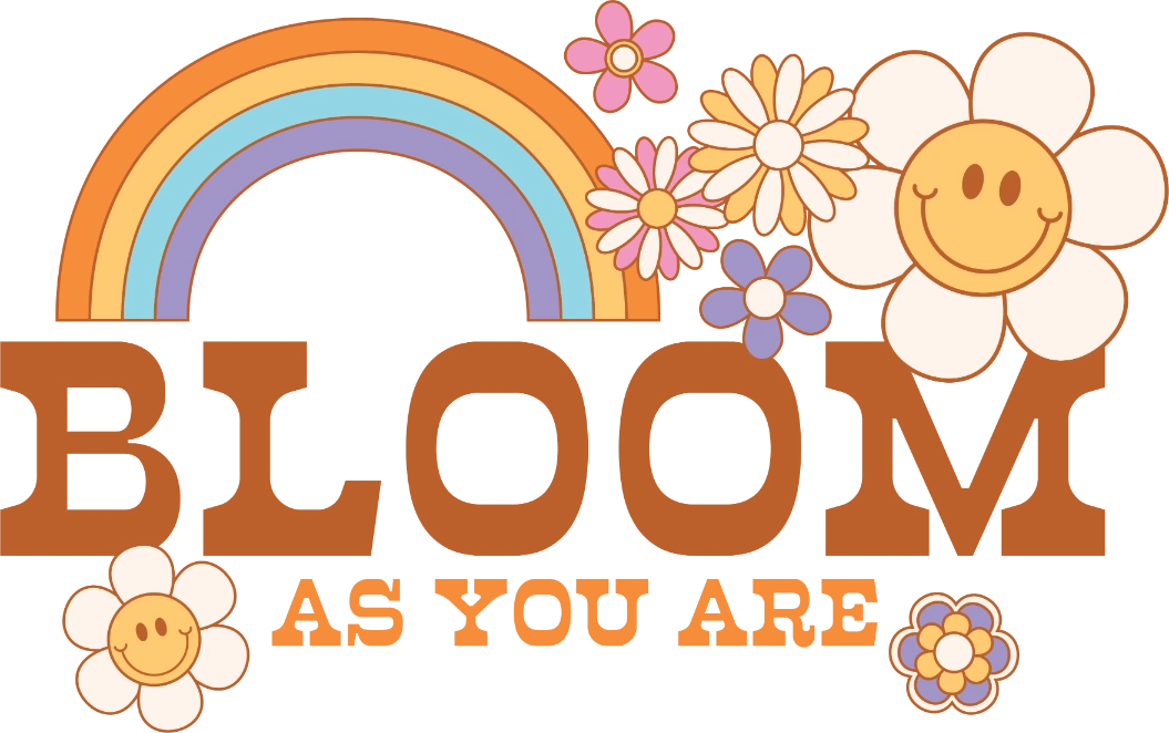 Bloom As You Are Flower DTF Transfer