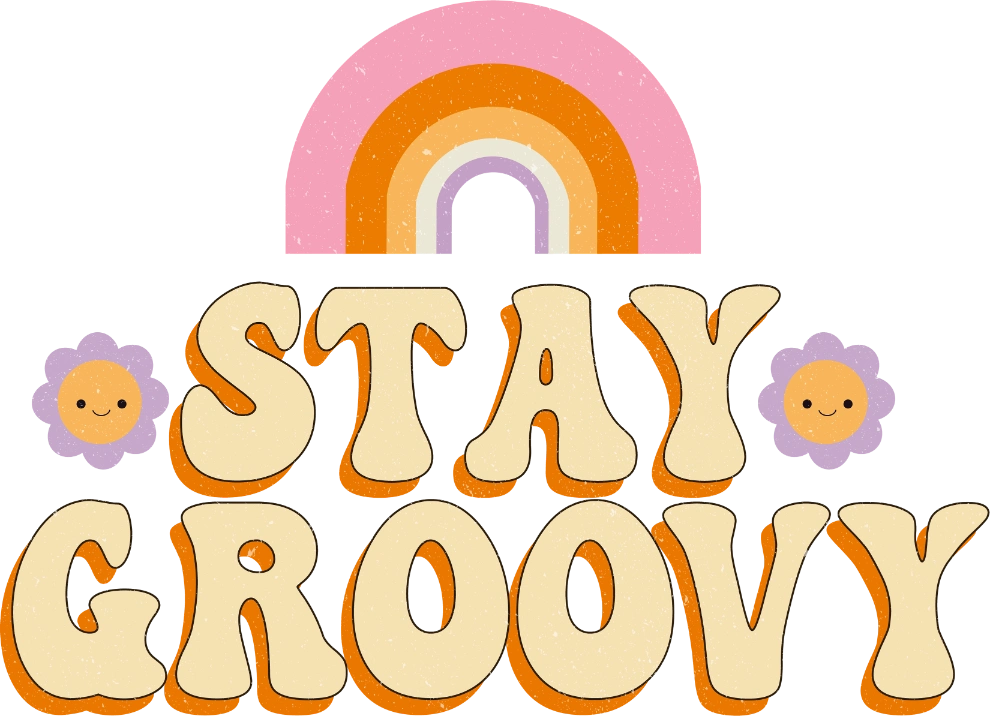 Stay Groovy DTF Transfer