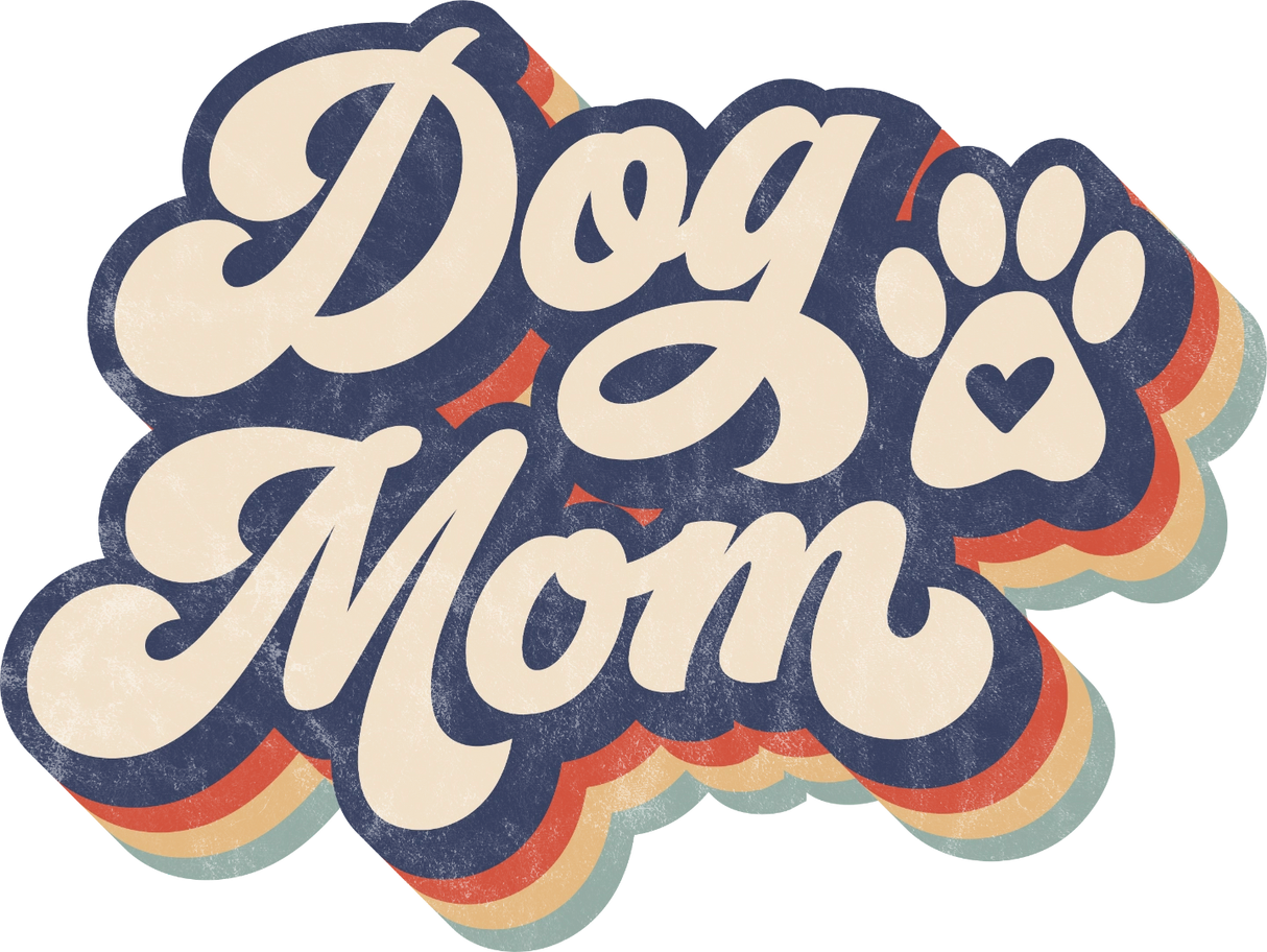 SOLO DOG MOM DTF Transfer