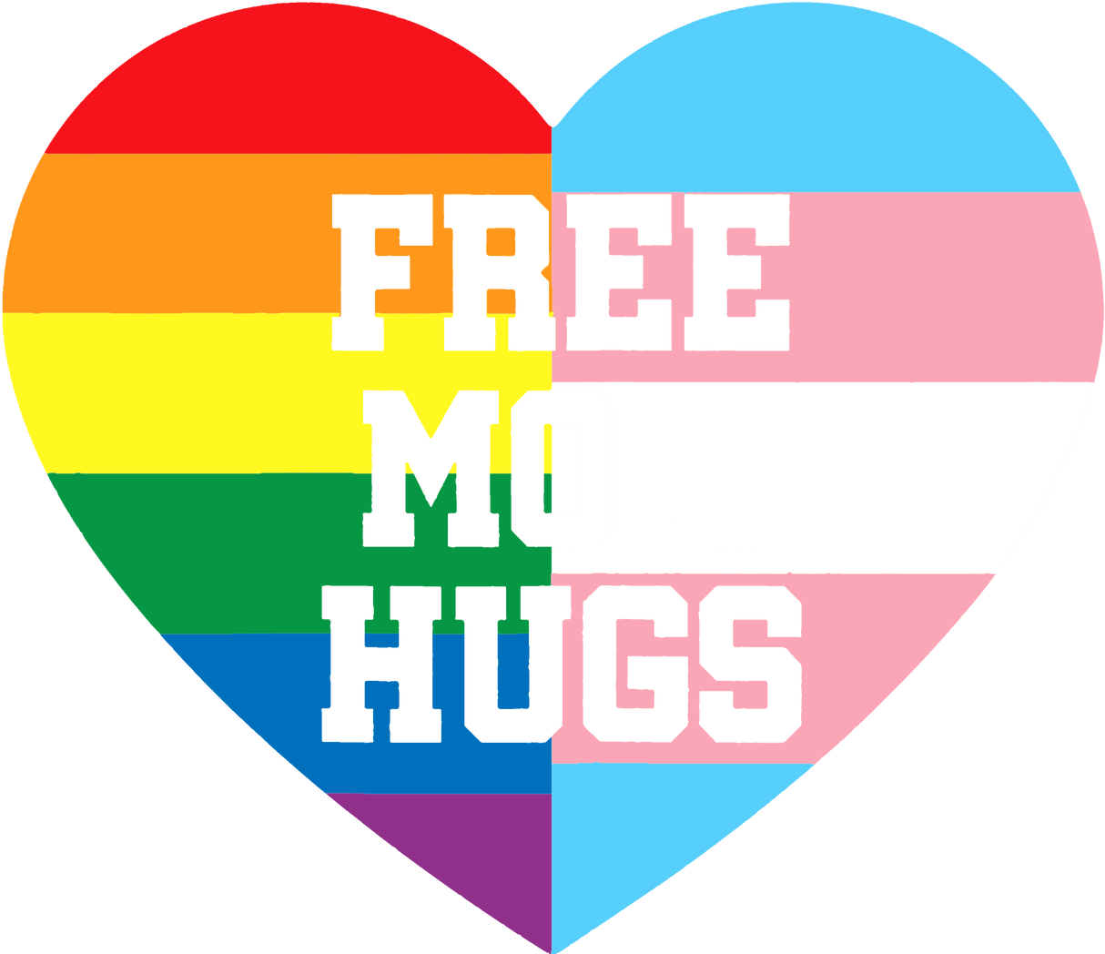 FREE MOM HUGS DTF Transfer