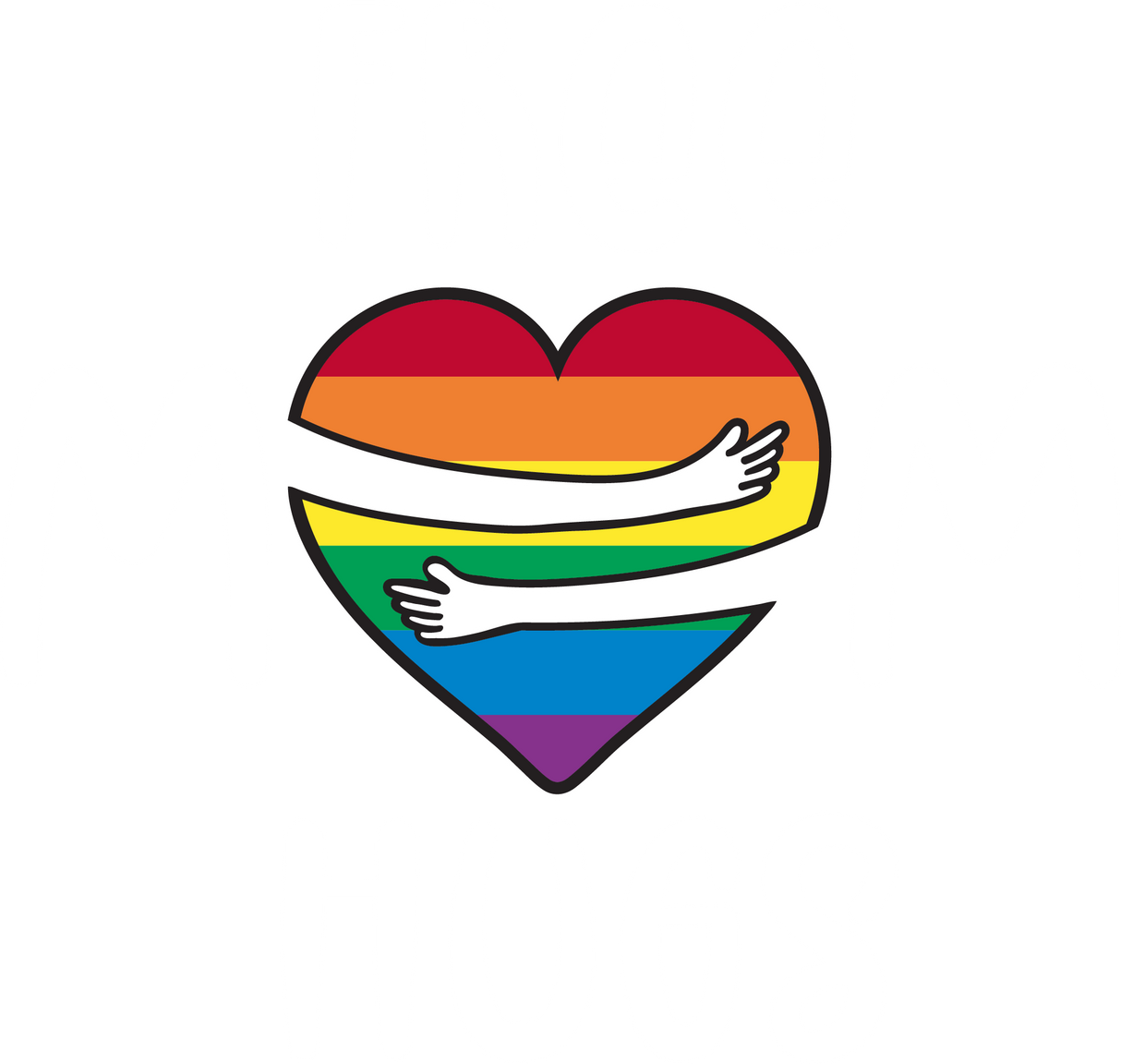 FREE HUGS DTF Transfer