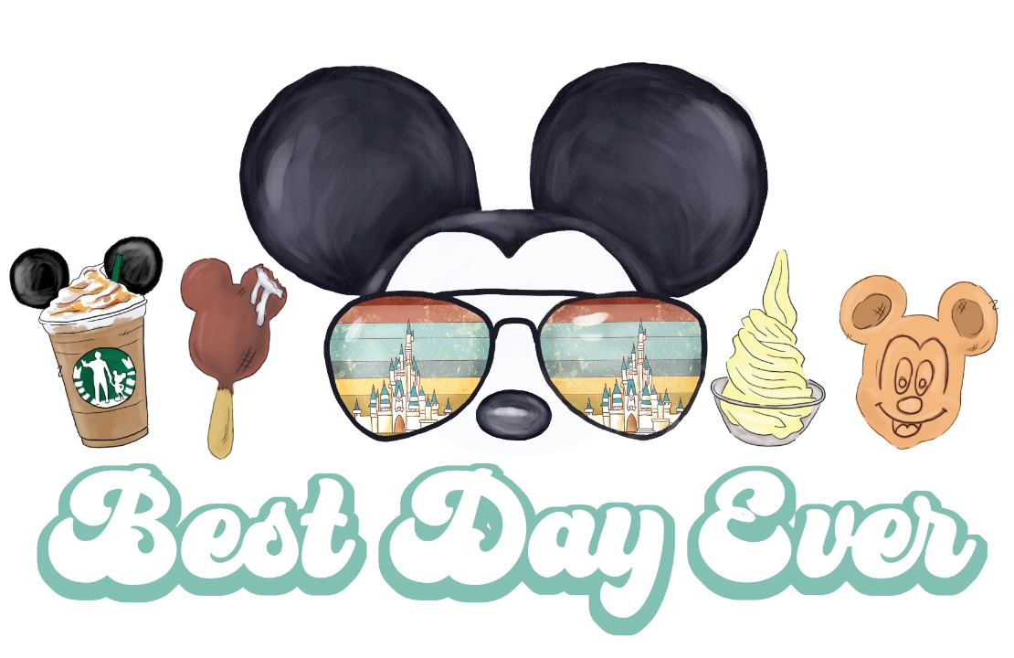 Mickey Minnie Disney Snacks DTF Heat Transfer, Disney Vacation Design, Mickey Minnie DTF