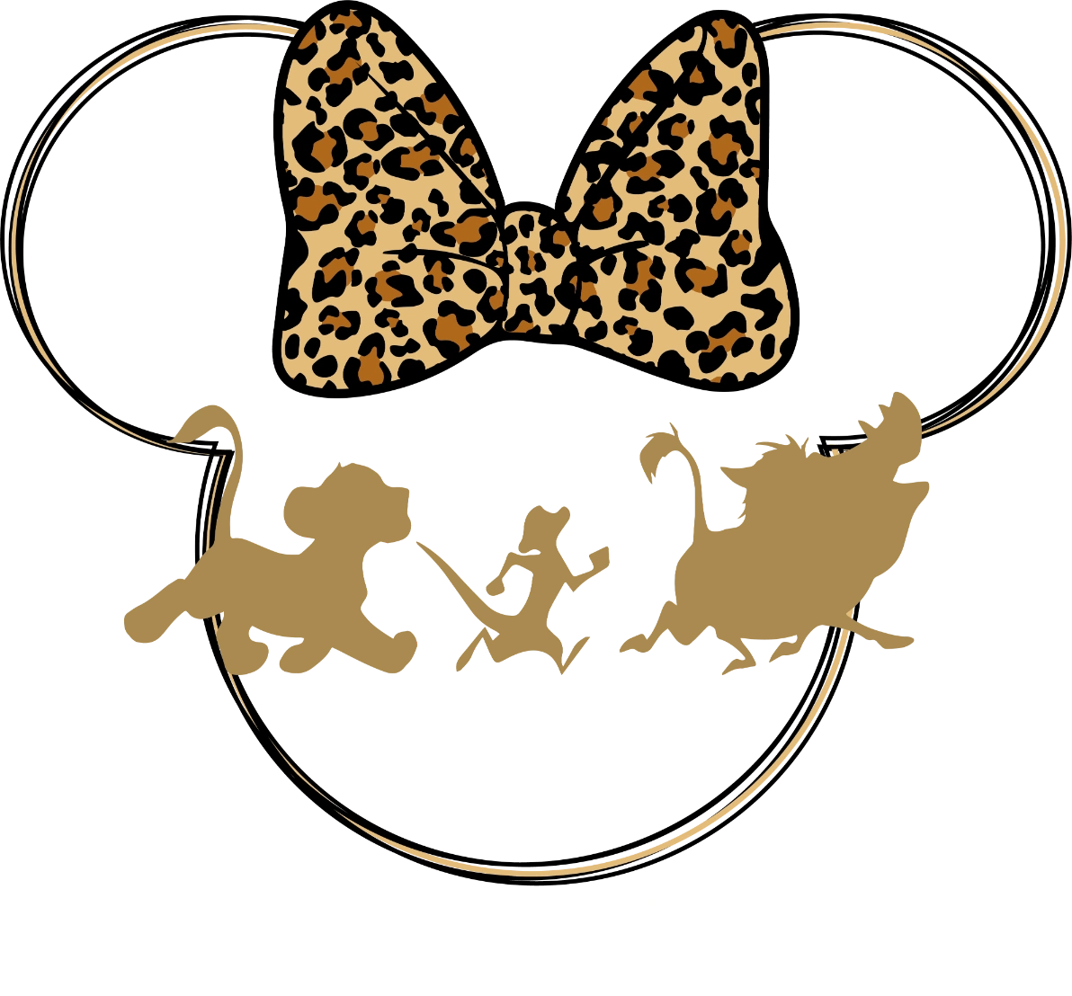 Hakuna Matata Disney Safari DTF Heat Transfer, Disney Vacation Design, Mickey Minnie DTF