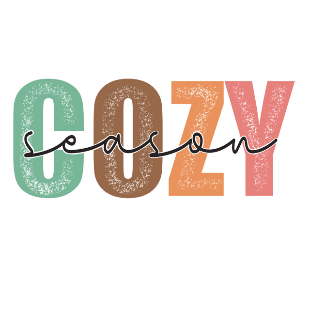 COZY COZY DTF Transfer ready2transfer Koozie (3") White