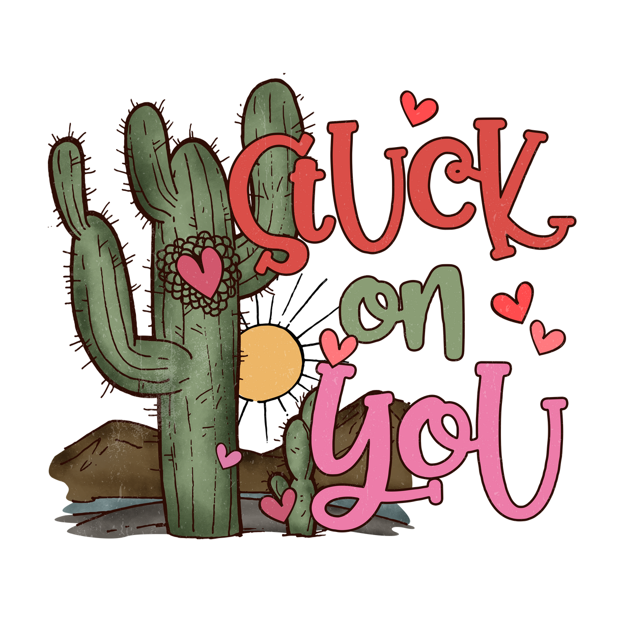 STUCK ON YOU DTF Transfer ready2transfer