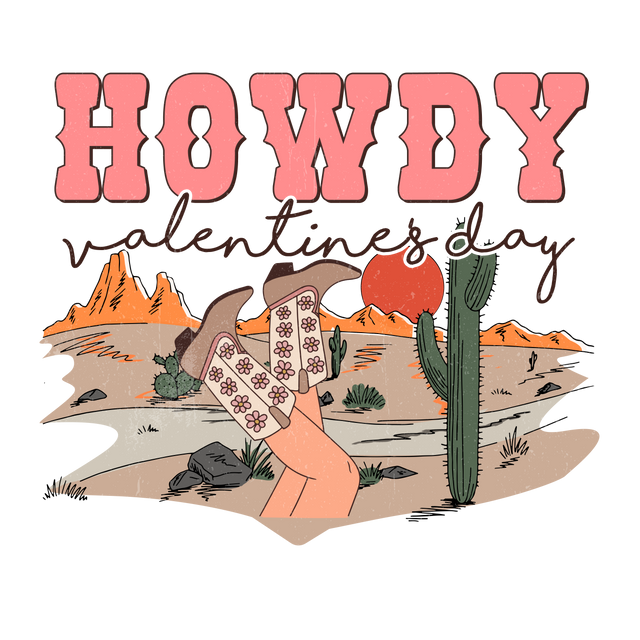 HOWDY VALENTINES DAY TX DTF Transfer ready2transfer