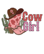COW GIRL BOOTS DTF Transfer ready2transfer