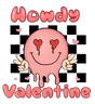 HOWDY VALENTINE LOVER FACE DTF Transfer ready2transfer