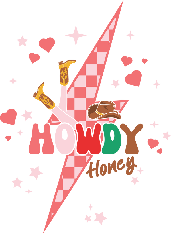 LIGHTNING HOWDY DTF Transfer