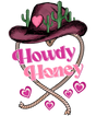 TX CACTUS HAT HOWDY HONEY DTF Transfer ready2transfer