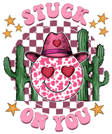 STUCK ON YOU LOVER FACE DTF Transfer ready2transfer