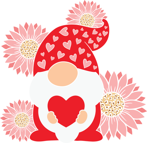 FLORAL GNOMIE DTF Transfer