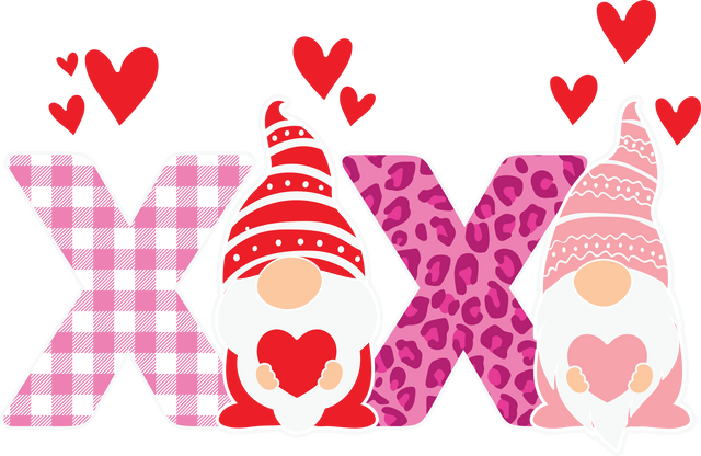 XO GNOMIES XO DTF Transfer ready2transfer