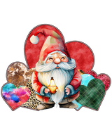 GNOMIES BIG HEARTS DTF Transfer ready2transfer