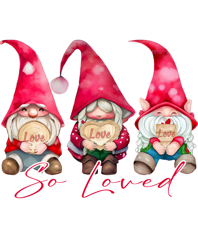 SO LOVED GNOMIES DTF Transfer ready2transfer