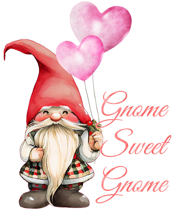 GNOME SWEET GNOME 2 DTF Transfer