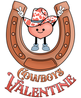 HORSESHOE COWBOYS VALENTINE DTF Transfer ready2transfer