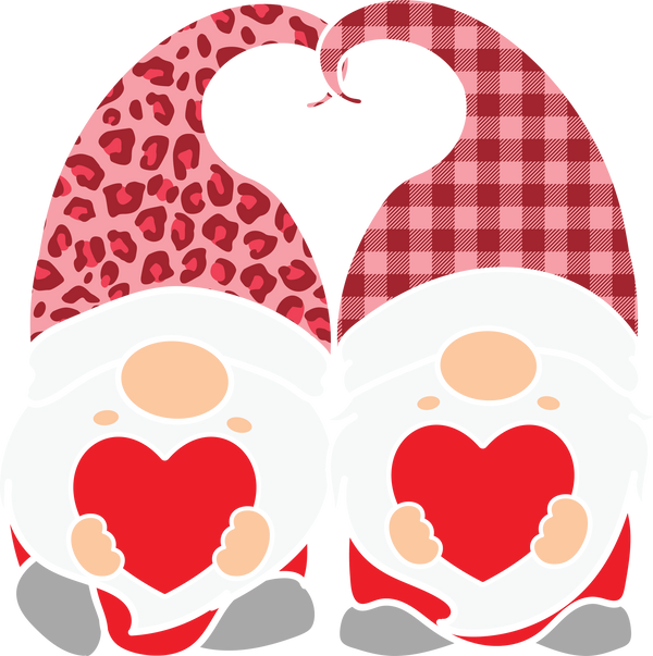 TWO LITTLE GNOMIES DTF Transfer