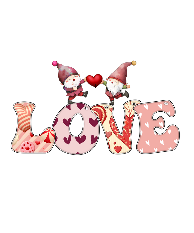 LOVE CUPIDS DTF Transfer ready2transfer