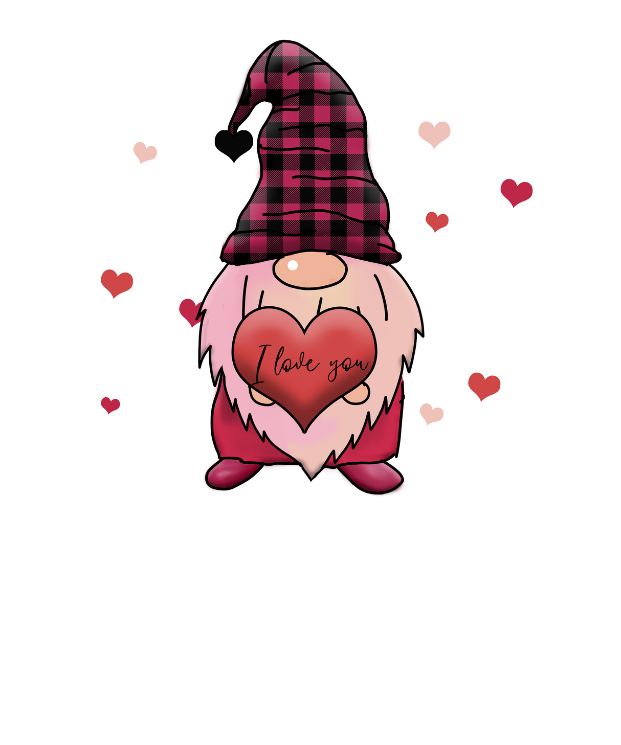 SOLO I LOVE YOU GNOME DTF Transfer ready2transfer