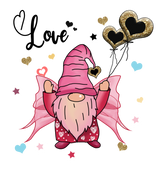 LOVE BUTTERFLY GNOME DTF Transfer ready2transfer