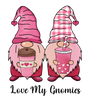 LOVE MY GNOMIES XOXO DTF Transfer ready2transfer