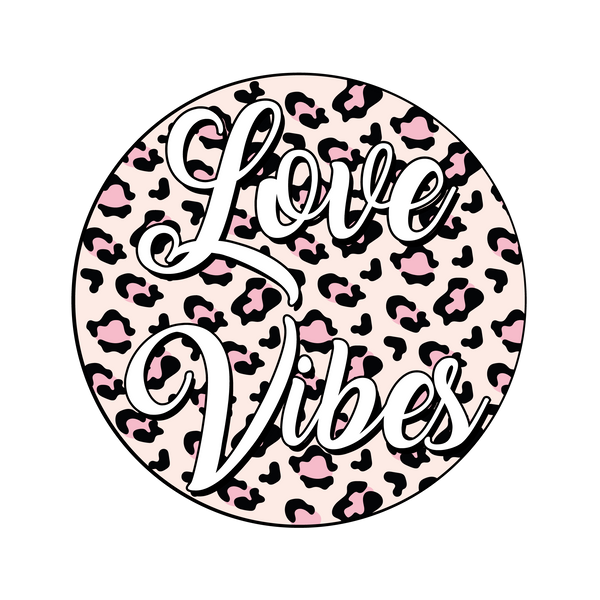 LOVE VIBES DTF Transfer