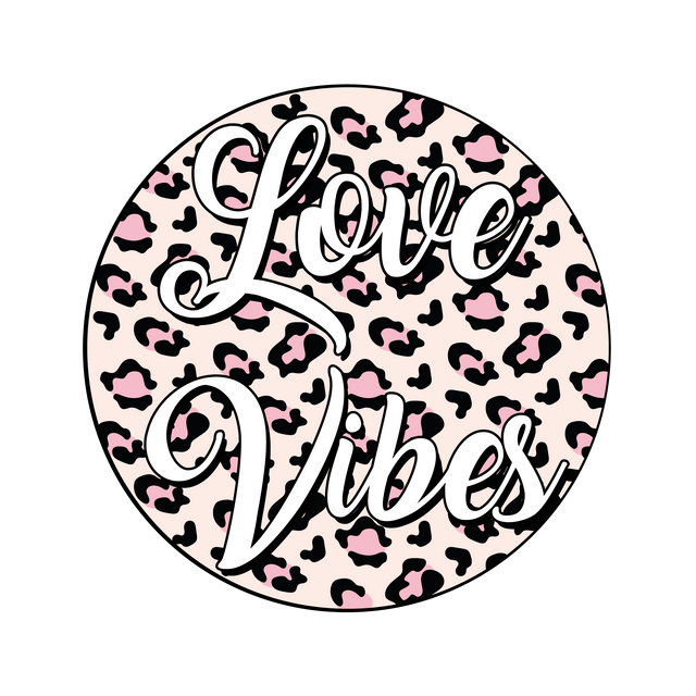 LOVE VIBES DTF Transfer ready2transfer