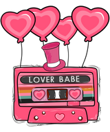 LOVER BABE 2 DTF Transfer ready2transfer