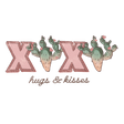 XOXO HUGS AND KISSES EDITION DTF Transfer ready2transfer