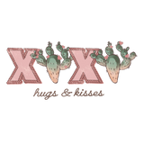 XOXO HUGS AND KISSES EDITION DTF Transfer ready2transfer