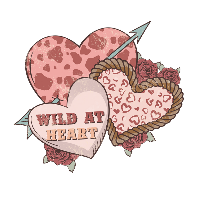 WILD AT HEART DTF Transfer ready2transfer