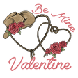 BE MINE VALENTINE HAT DTF Transfer ready2transfer